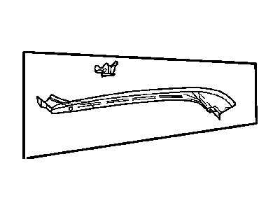 Chrysler 5097976AA TROUGH
