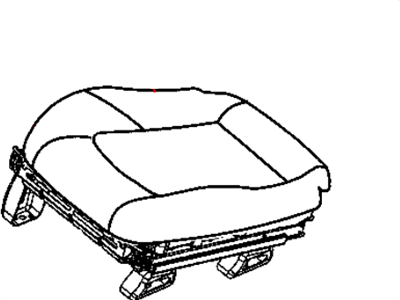 Chrysler 1BF42ARKAA CUSHION Front Seat