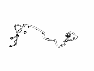 Jeep 68437170AA WIRING Jumper Electric Park Brake Right