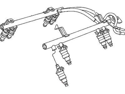 Jeep 53013017AB RAIL Fuel
