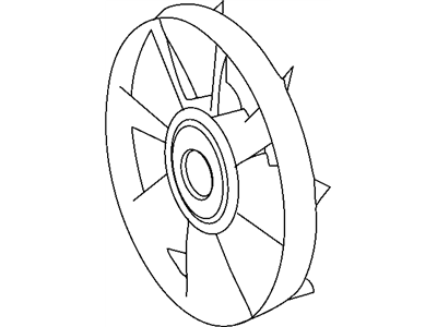Dodge 68012412AA FAN Cooling