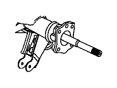 2005 Jeep Grand Cherokee Axle Shaft - 52114375AA
