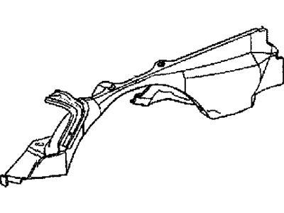 Chrysler 5142526AA PANEL Wheelhouse