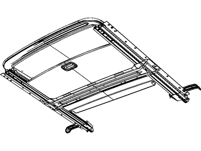 Dodge 5183170AC FRAME Sunroof