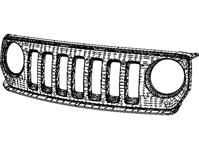 Mopar 68091526AA Grille