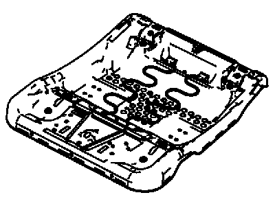 Dodge 4610165AB FRAME Front Seat Cushion