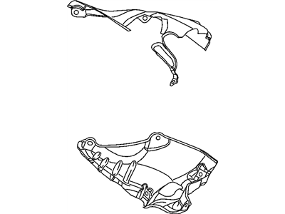 Chrysler 4884273AC SHIELD Exhaust Manifold