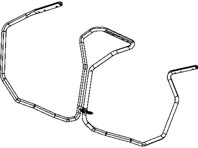 Mopar 55112236AB Bracket Grille