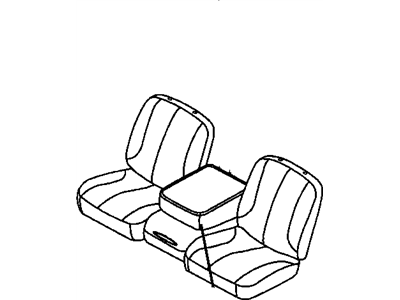 Ram 68050470AA FOAM Seat Back