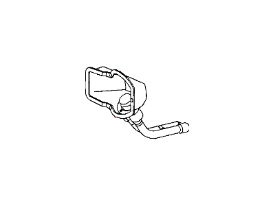 Dodge 5031036AC TUBE Fuel Filler