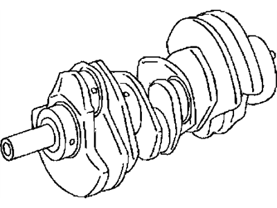 Jeep Crankshaft - 68018731AA