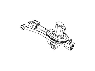 Dodge Challenger Automatic Transmission Shifter - 5038191AG