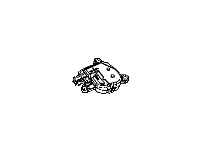 Chrysler 4885206AB ACTUATOR A/C and Heater