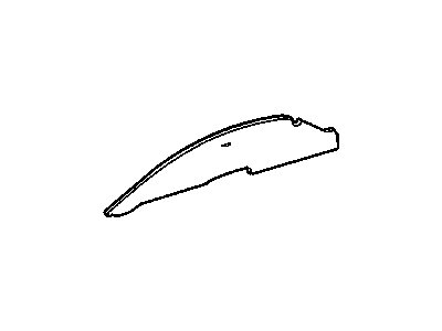 Dodge 5056218AA SEAL Fender To Cowl