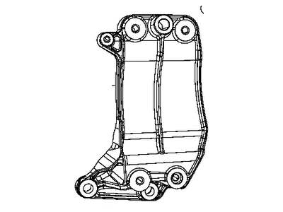 Jeep Grand Cherokee Engine Mount Bracket - 68148382AA