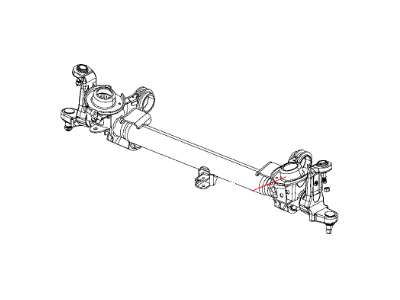 Mopar 68137838AB Lower Insulator, Front