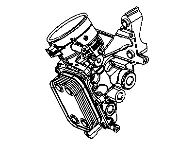 Mopar 4892856AA Gasket Oil Filter Adapter