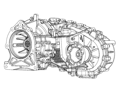 Jeep 68298660AC TRANSFER CASE Nvg241