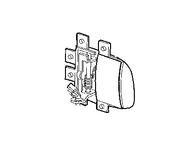 Chrysler 5JD451D1AD HANDLE Inside Release