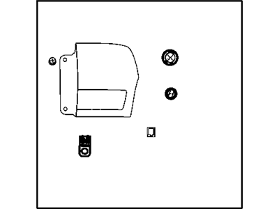 Jeep Back Up Light - 55079420AD