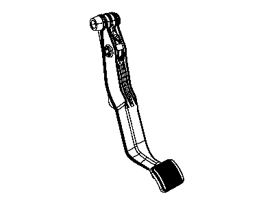 Ram 52009944AC PEDAL AND PAD Clutch