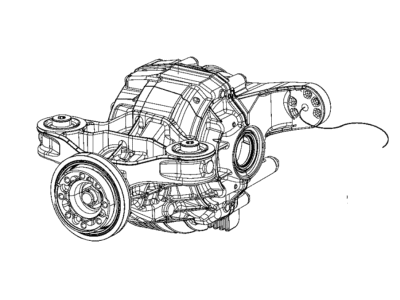 Dodge Challenger Differential - 68375497AB