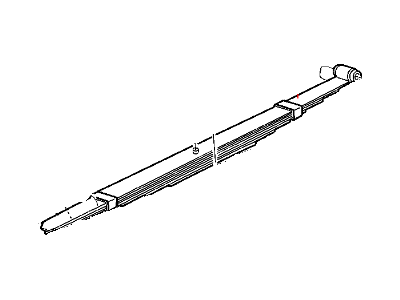 Dodge Ram Wagon Leaf Spring - 52106157AD