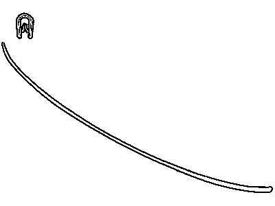 Dodge 5123544AA EDGE GUARD SECTION NONE SPRINTER