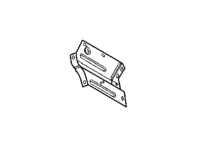 Dodge 5118588AA REINFORCEMENT Front Side Rail