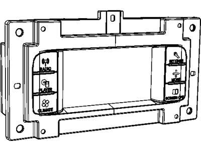 Chrysler 300 A/C Switch - 5064798AH