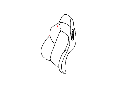 Chrysler 1BH99XDVAA COVER Front Seat Back