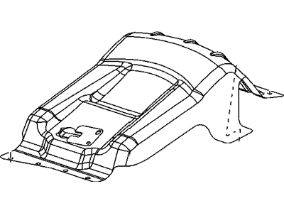 Dodge 4575718AC BRACKET Spare Tire