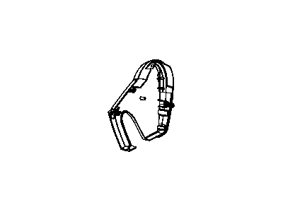 Chrysler 1CW421DAAA SHIELD Driver Inboard