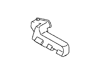Chrysler MR315299 DUCT Floor Left