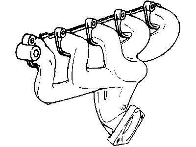 Dodge 4848341 MANIFOLD Exhaust