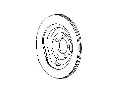2017 Dodge Viper Brake Disc - 68225244AA