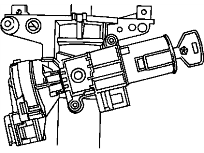 Jeep 4565326 SWITCH Ignition