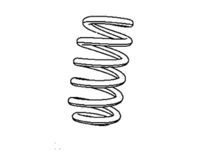 Mopar 68285755AA Spring Rear Coil
