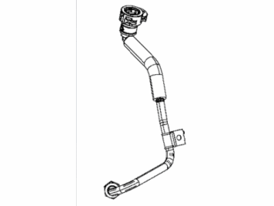 Ram 68084493AD TUBE ASSY PRESSURE DIESEL Downstream