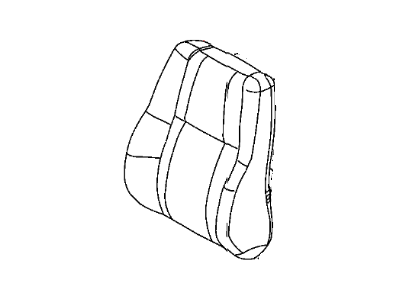 Dodge 1UQ17DX9AA COVER Front Seat Back