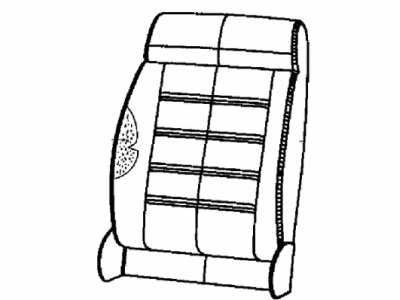Jeep 6CN62YSAAB COVER Front Seat Back