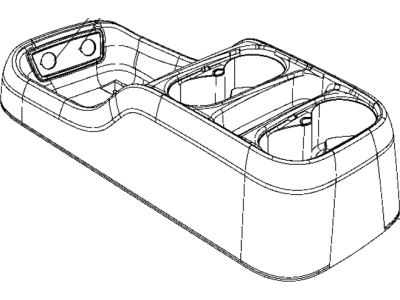 Chrysler Voyager Center Console Base - 5RK001X9AE