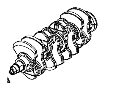 Jeep Compass Crankshaft - 68098372AA