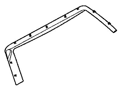 Chrysler TW52TL2AA PANEL Liftgate Trim Upper