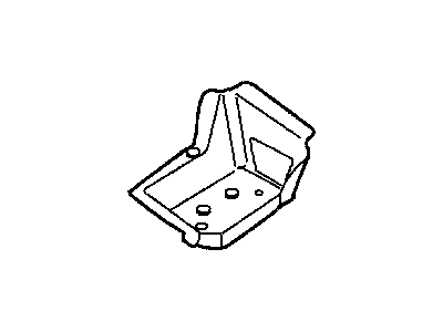 Chrysler 4724502AB BRACKET Cowl Plenum