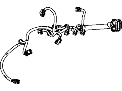 Jeep 5148113AB WIRING Injector
