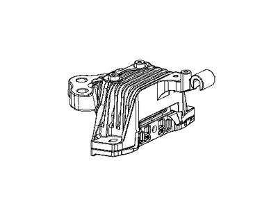 Jeep Cherokee Transmission Mount - 68275805AB