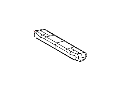 Dodge 1QP051DKAA COVER Front Seat Cushion