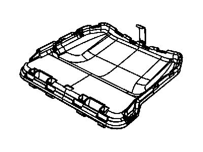Dodge 1UK80DW1AA COVER Storage Bin