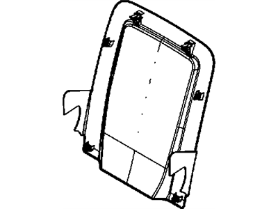 Dodge 1LQ99DW1AA PANEL Seat Back